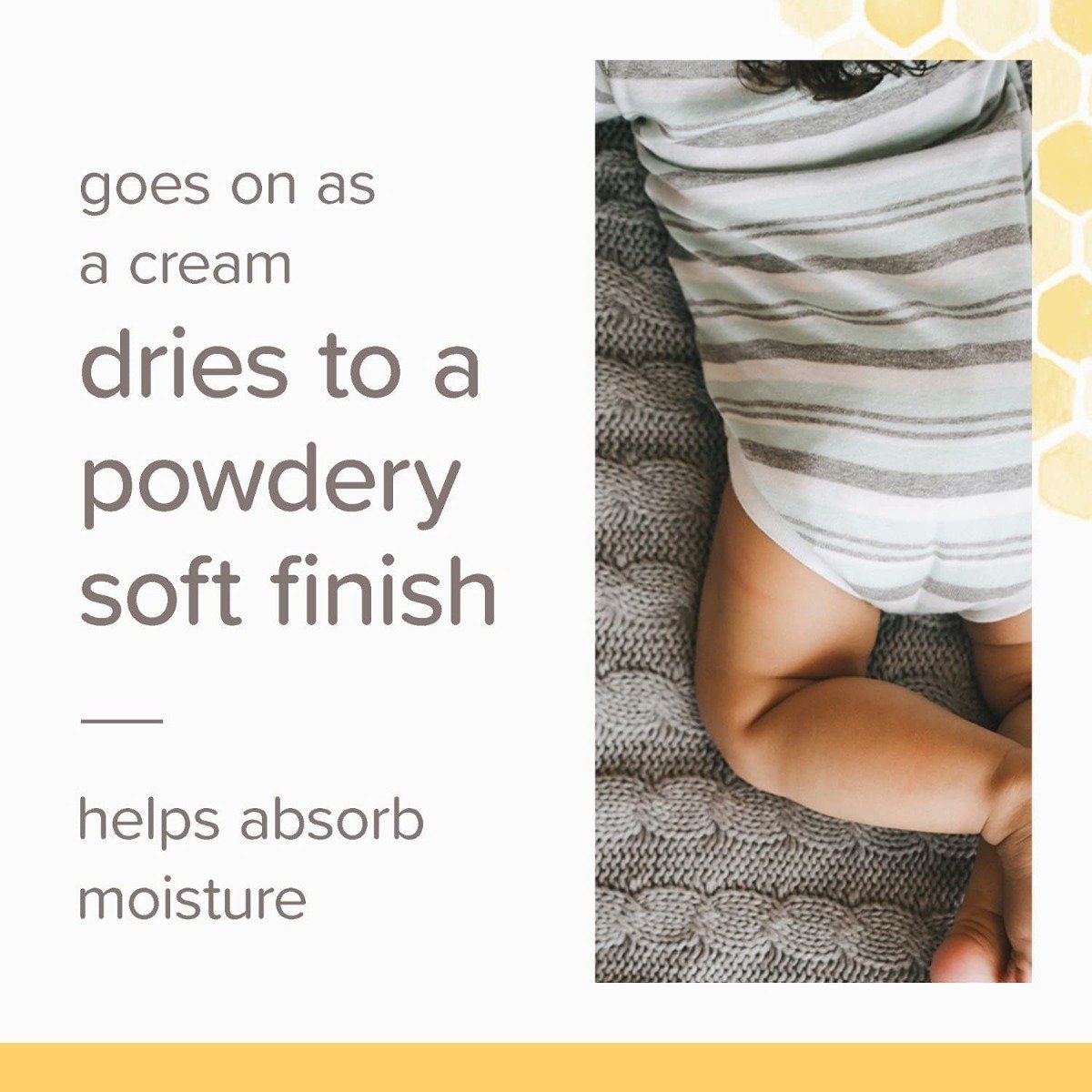 Burt's Bees Crema Para Rozadura De Pañales, Sin Talco, Baby - Image 4