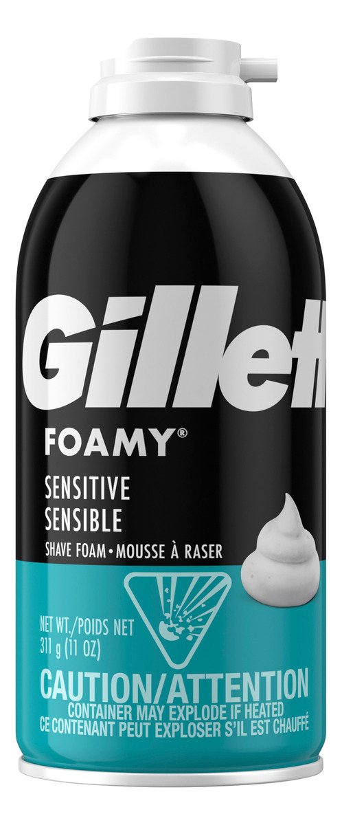 Gillette Espuma Para Afeitar Foamy Piel Sensible 322ml - Image 2