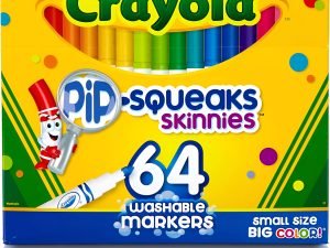 Crayola Pip-squeaks 64 Marcadores Lavables, Escuela En Casa Color Multicolor