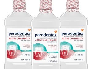 Parodontax Active Gum Health Enjuague Bucal 480ml 3 Pack