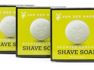 Jabón Afeitar Con Fragancia Para Hombre Van Der Hagen 3pack