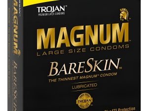 Condones Trojan Magnum L Bareskin Piel Desnuda Grande 24 Pz