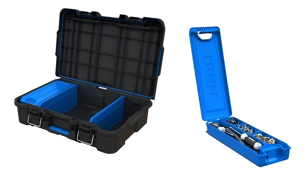 Hart Organizador Con Sistema De Apilamiento Para Herramienta Color Negro - Image 3