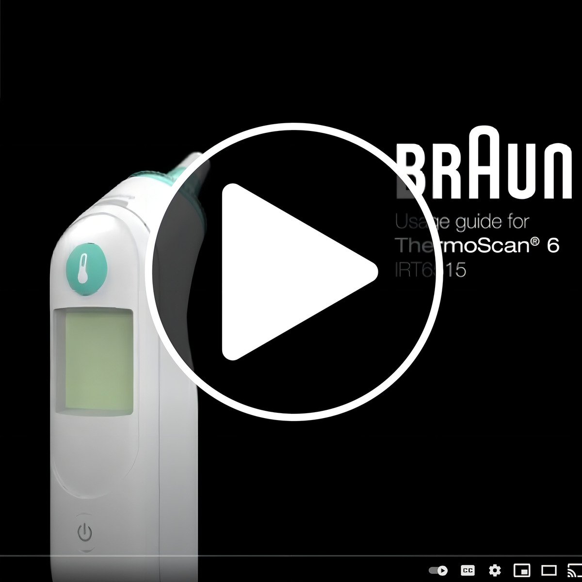 Braun Thermoscan 6, Irt - Termómetro Digital De Oído Para - Image 2