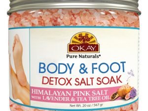 Okay Sal Detox Rosa Himalaya Lavanda & Árbol De Té 567g