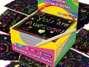 Zmlm Juego Manualidades 125hojas Para Rascar,crear Y Dibujar