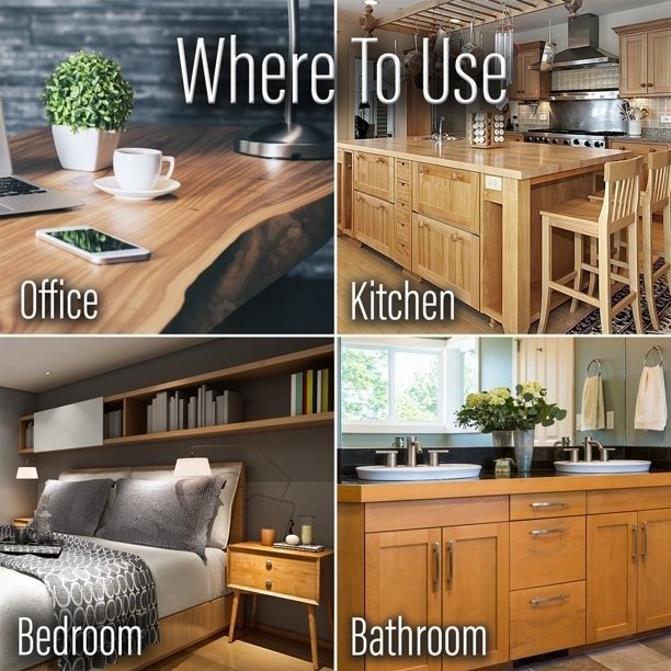 Old English Aceite Oscuro Para Madera Polish Cubre Rayones - Image 2