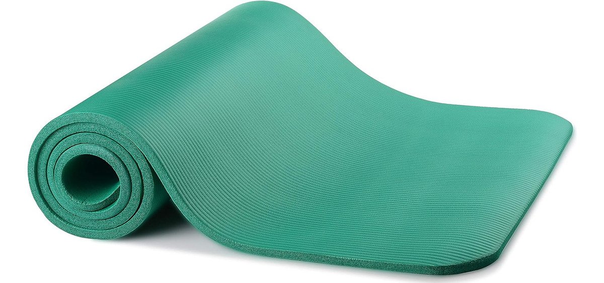 Signature Fitness Esterilla De Yoga Multiusos De 1/2 Pulgada Color Verde Claro - Image 3