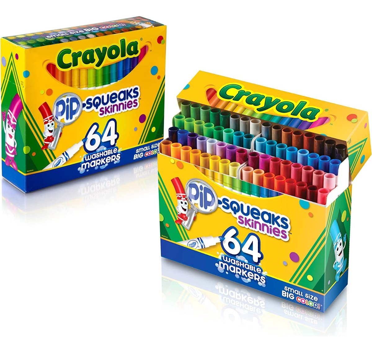 Crayola Pip-squeaks 64 Marcadores Lavables, Escuela En Casa Color Multicolor - Image 2