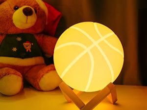 Luz Nocturna De Baloncesto, Lámpara De Baloncesto Estructura Multicolor