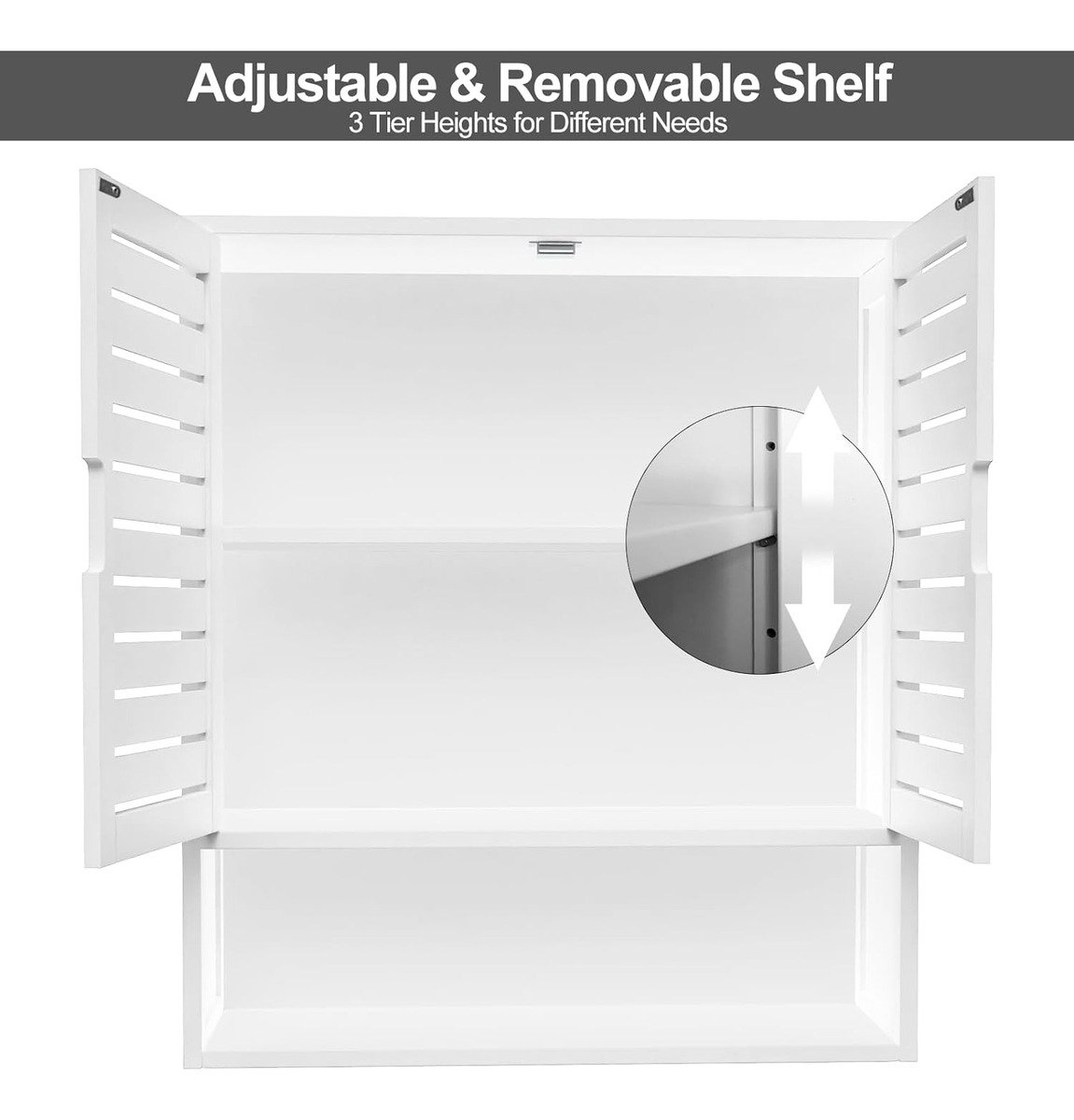 Purbambo - Armario Gabinete De Bambú Para Pared De Baño - Image 2