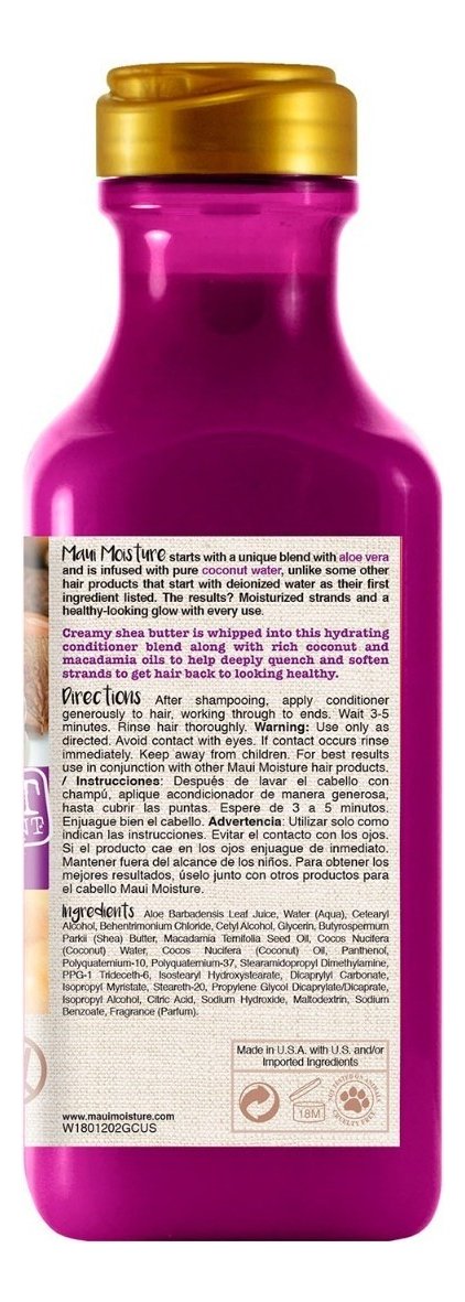 Acondicionador Maui Moisture Shea Butter 385ml - Image 4