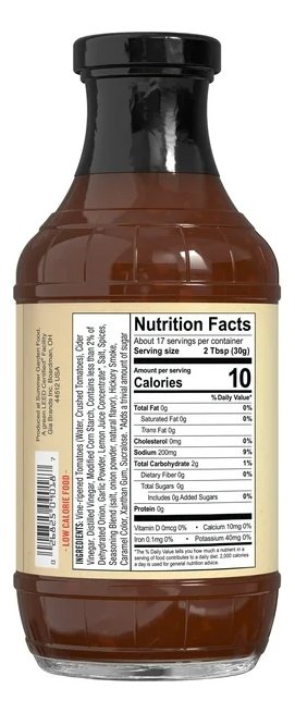 G Hughes Salsa Bbq Barbacoa Dulce Y Picante 510g - Image 2