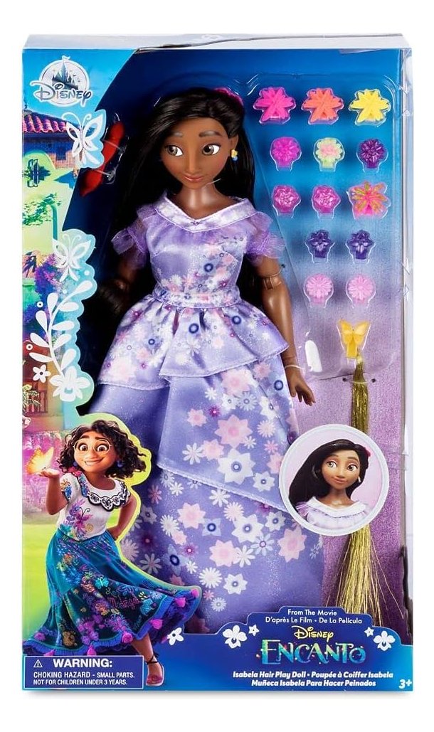 Disney Store Muñeca De Juguete Isabela Encanto - Image 4
