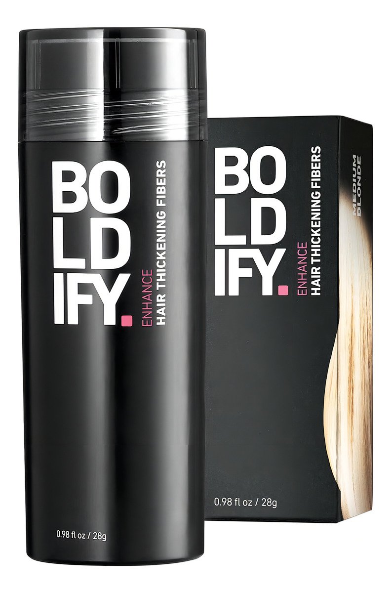 Boldify - Fibras De Pelo Para El Cabello Fino, 0.98 Oz / 28g Color Mediun Blonde - Image 2