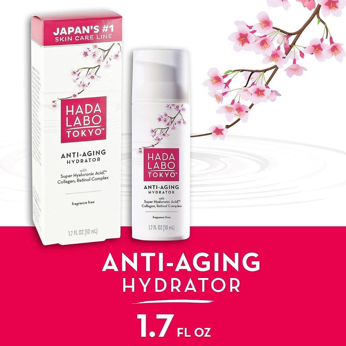 Hada Labo Tokyo Hidratante Facial Antienvejecimiento 50ml - Image 3