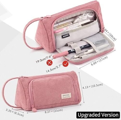 Easthill Estuche Para Lapices Gran Capacidad En Color Negro - Image 16