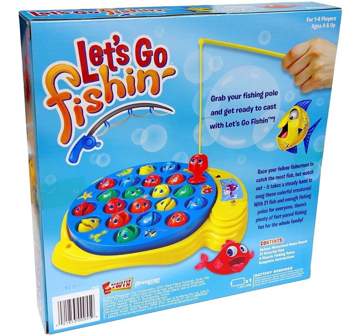 Juego De Pescar Let's Go Fishin Mas Lucky Ducks Make-a-match - Image 3