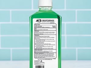 Act Restoring Zero Alcohol Enjuague Bucal 2x Daily 33.8 Oz