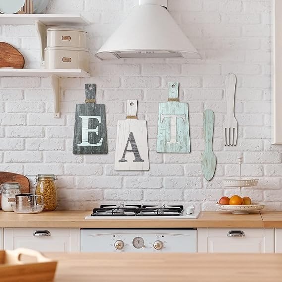 Jetec Juego De Letreros Decorativos Para Cocina Set De 5 Und - Image 14