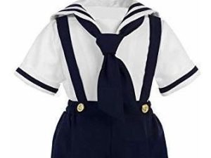 Igirldress Conjunto De 4 Piezas De Traje De Marinero Nautico