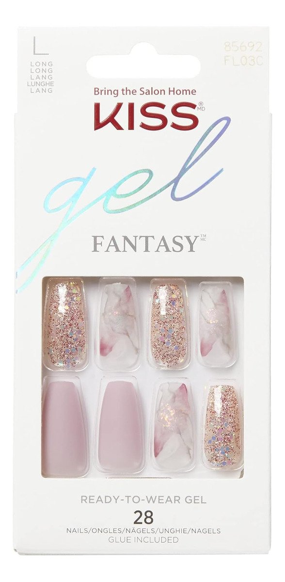 Kiss Uñas Postizas De Alta Calidad, Fantasy Largas - Image 3