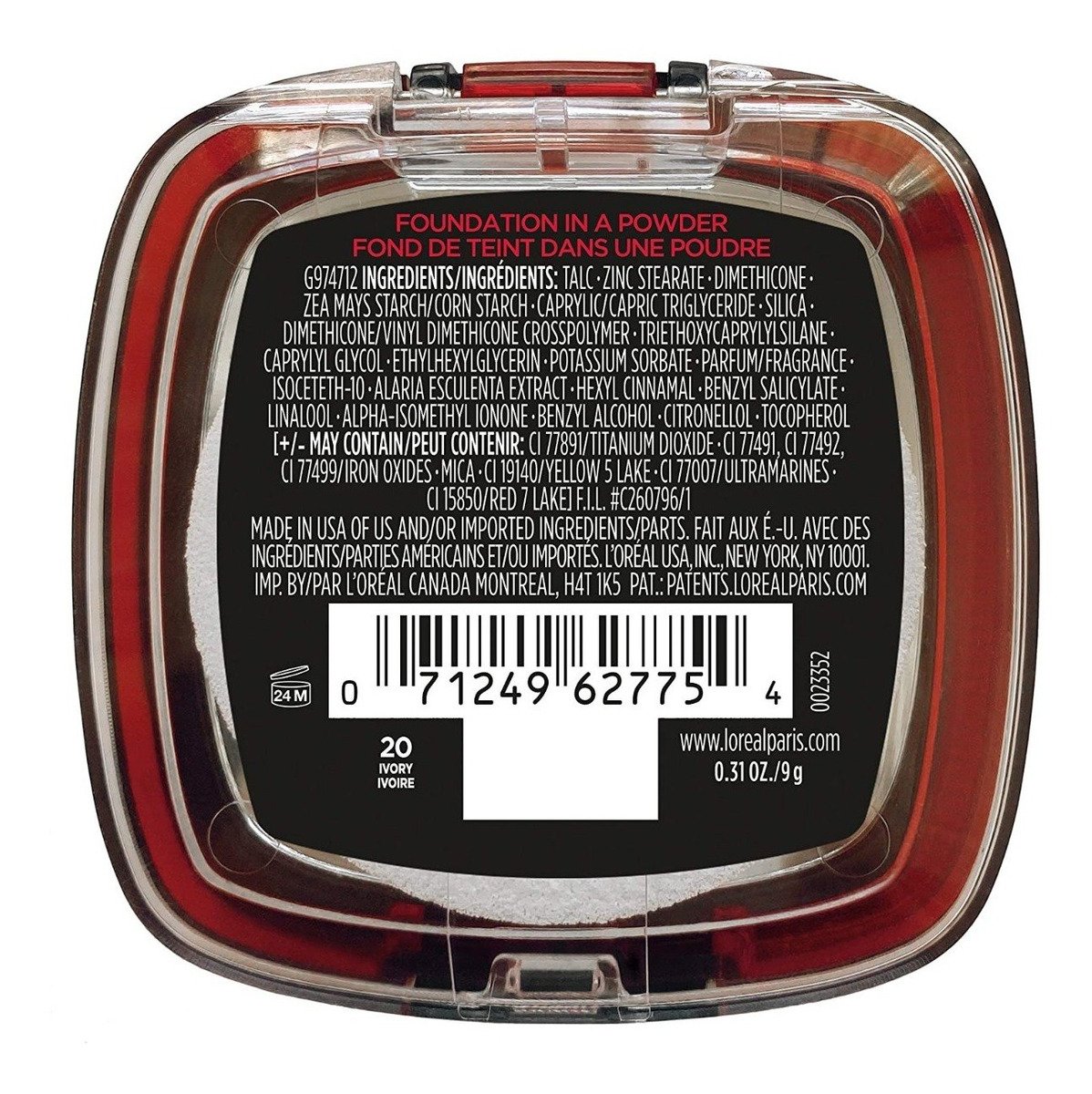 L'oreal Paris Base Polvo Maquillaje Infallible Fresh Wear 24 - Image 40