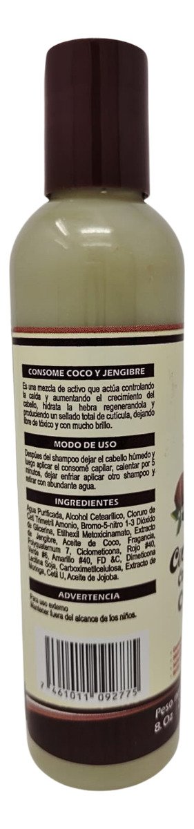 Lemuel Tratamiento Capilar Leche Cabra Coco Y Jengibre 227g - Image 2