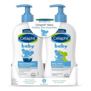 Cetaphil Pack Baby Wash & Shampoo + Daily Lotion Para Bebé