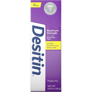 Desitin Crema Antipañalitis Para Bebes 4.8 Oz (136g)