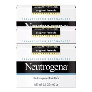 Neutrogena - Jabon En Barra Cleansing Bar 100g Pack De 3