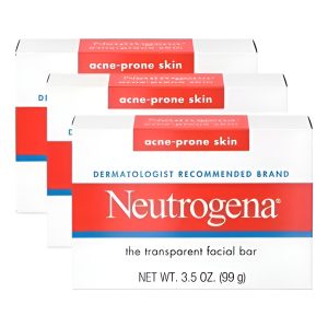 Jabón En Barra Neutrogena Antiacné 100 G Pack De 3