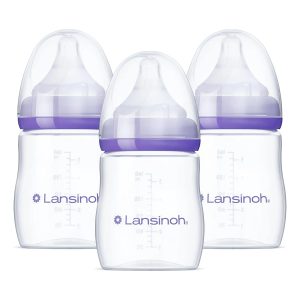Lansinoh Momma Biberón Con Mamila Anticólicos De 160ml 3 Und