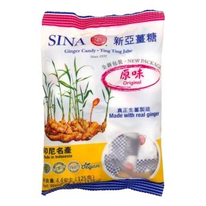 Sina Caramelos De Jengibre Real De Indonesia 125g