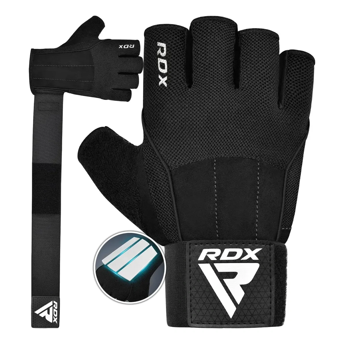 Rdx Guantes negro 1