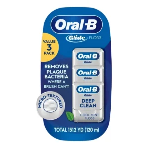 Oral-b Glide Hilo Dental Limpieza Profunda Sabor Mint 3pack